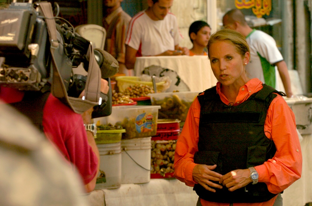 Katie Couric in Iraq