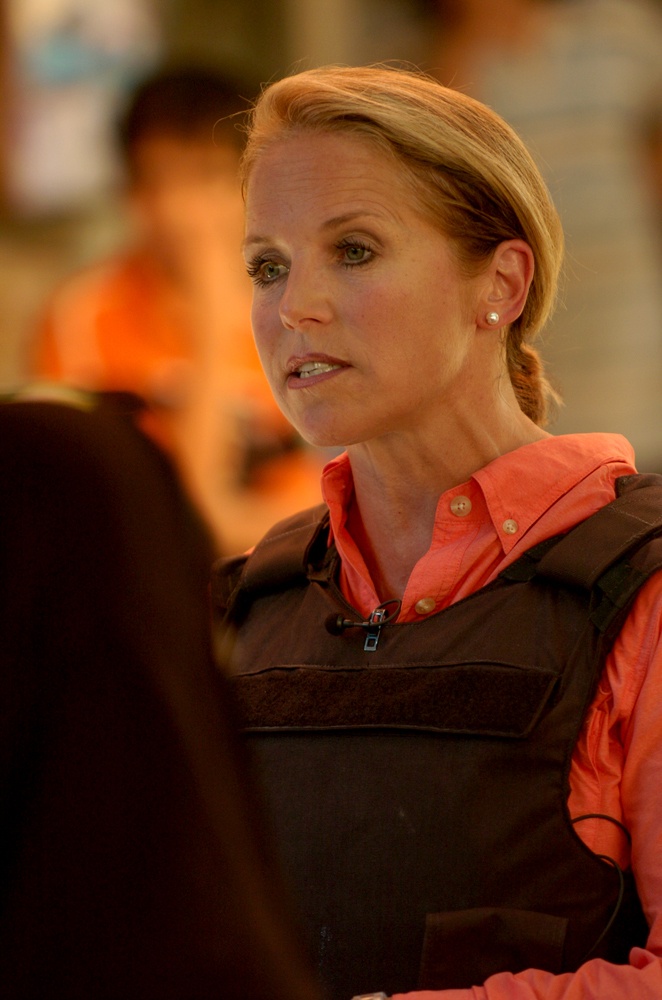 Katie Couric in Iraq