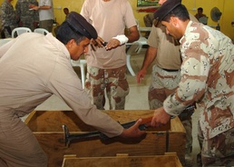 Iraqi Army continues efforts fielding new weapons in four day program