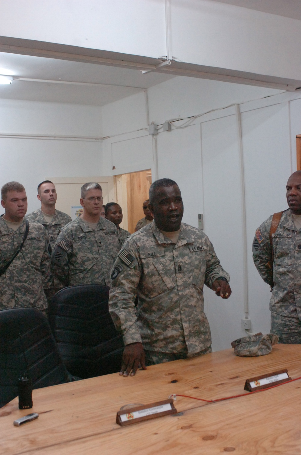 Top NCO Reviews Operations at FOB Q-West