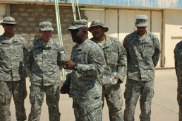 Top NCO Reviews Operations at FOB Q-West