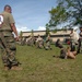 U.S. Marines demonstrate controlled falling techniques