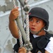 Seaman climbs 30-foot ladder