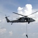 Navy Chopper, French Boarding Teams in Practice Rappel