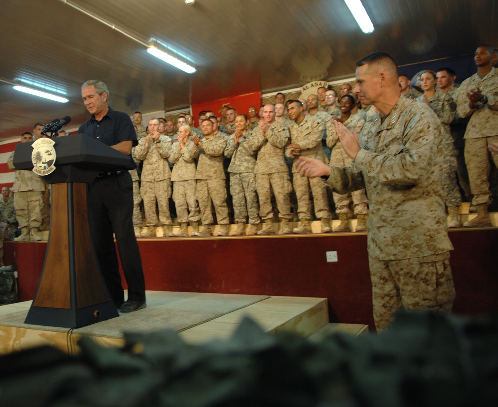 President Bush Labor Day Visit to Iraq