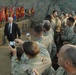 Secretary of Defense Robert Gates Walks by Marines During Labor Day Visit