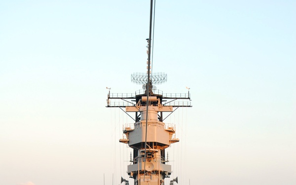 Chief Selects Visit USS Wisconsin