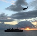 USNS Saturn delivers supplies to USNS Comfort