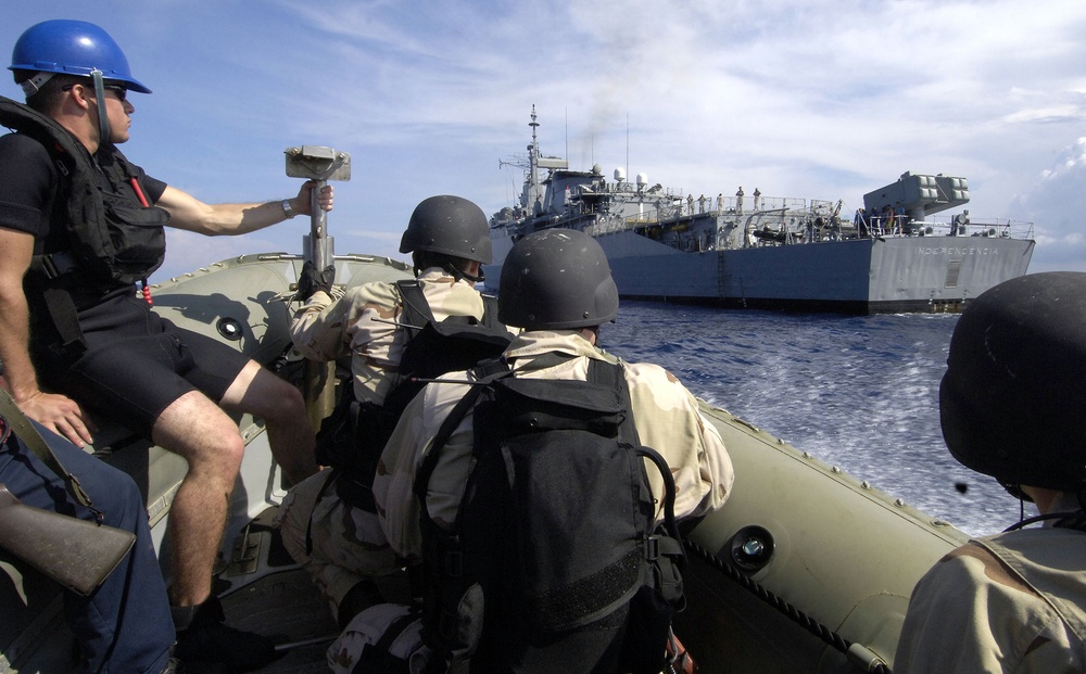 Navy Boarding Team Practices With Help From Multi-National Partners in PANA