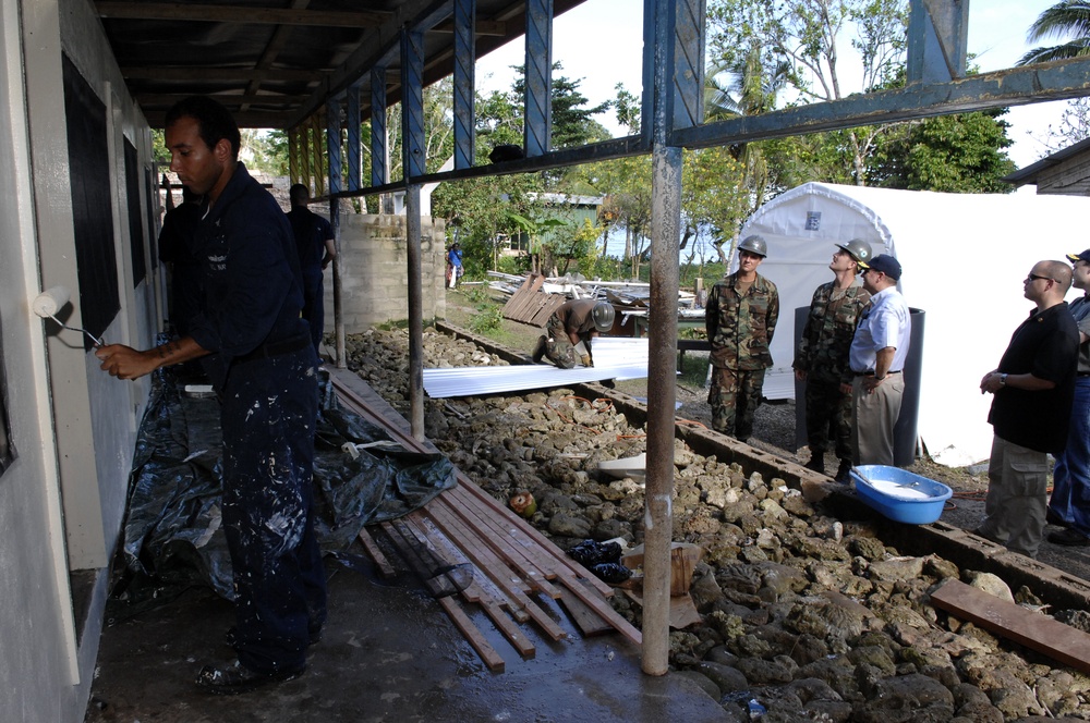 Secretary of the Navy Visits Australia, Singapore, Soloman Islands