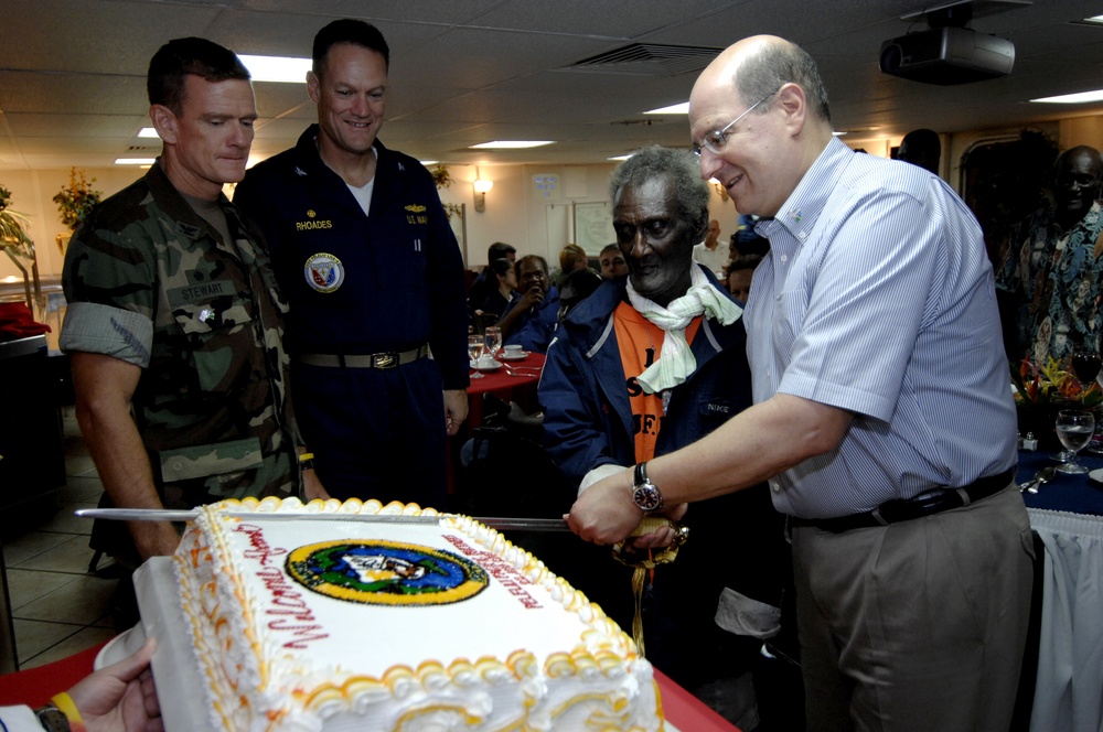 Secretary of the Navy Visits Australia, Singapore, Soloman Islands