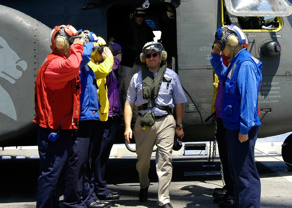 SECNAV Visits Solomon Islands