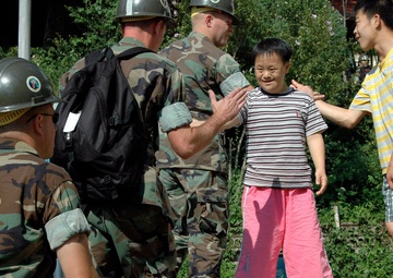 NMCB 7 contribute to Mentally and Physically Disabled Residence