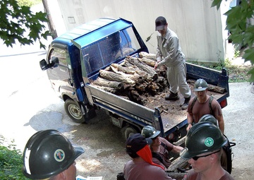 NMCB 7 contribute to Mentally and Physically Disabled Residence