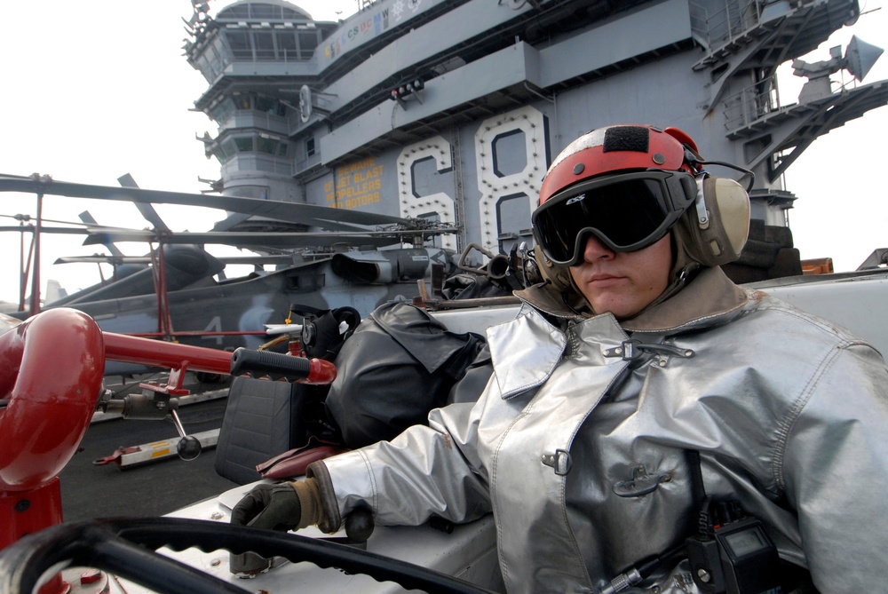 Aviation Boatswain's Mates On Deck