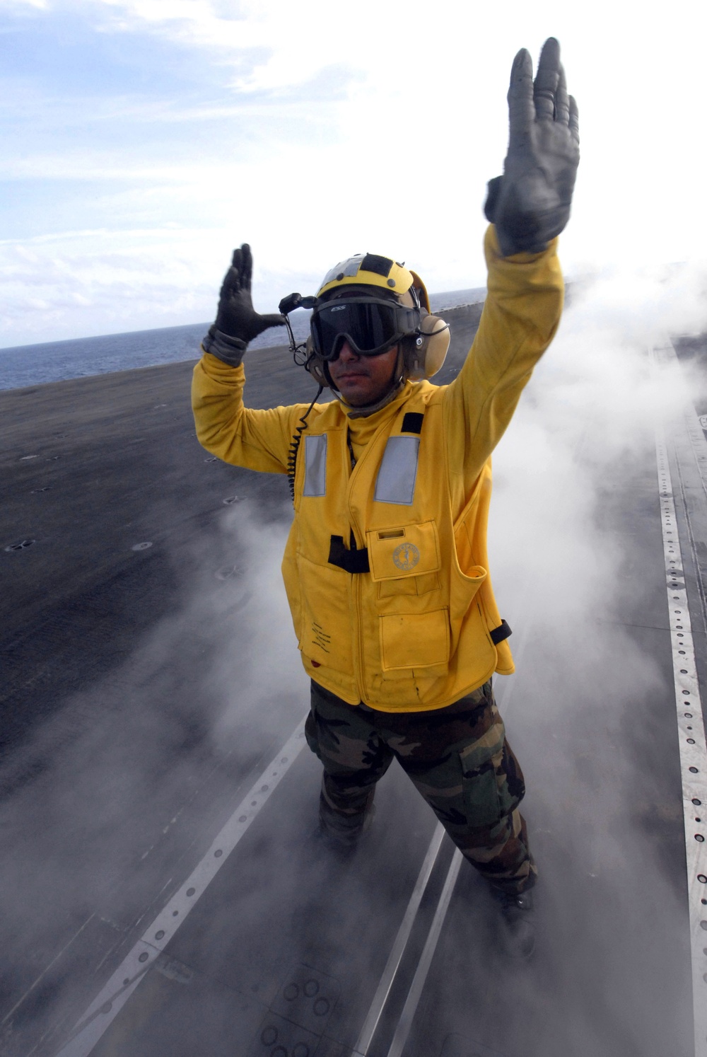 Aviation Boatswain's Mates On Deck