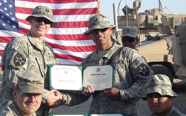 Brothers Reunite to Re-enlist