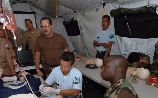 U.S. Southern Command Provide Combat Lifesavers Medical Training
