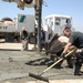 Service members Lay New Flightline in Bagram Airfield