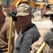 Service members Lay New Flightline in Bagram Airfield