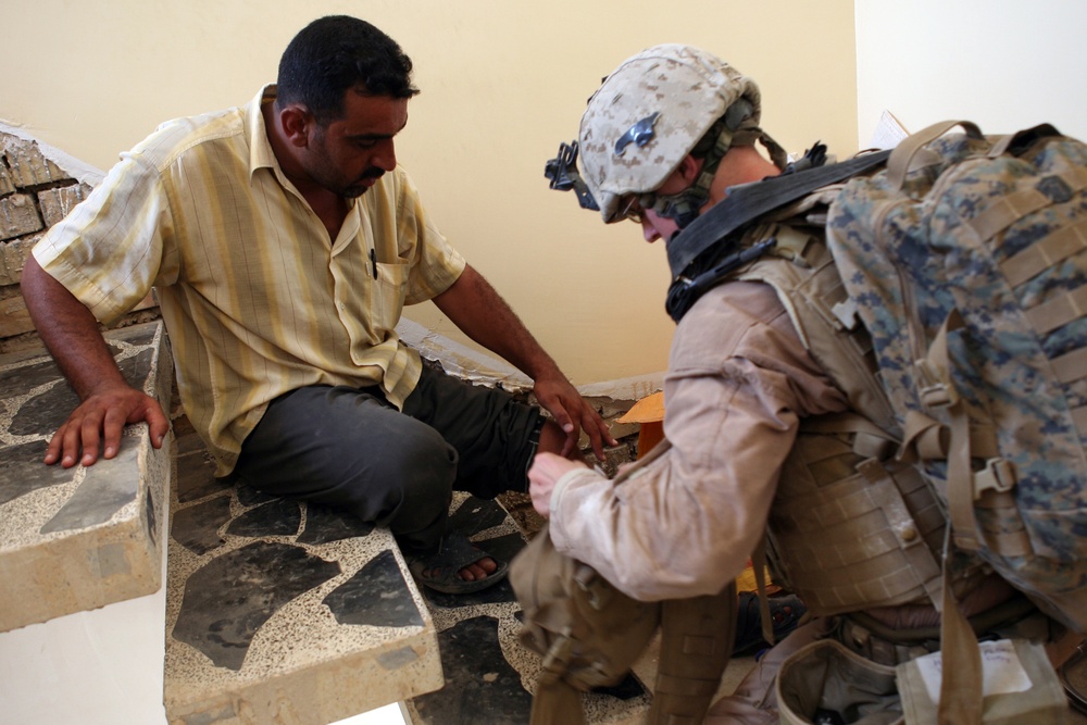 Marines keep area safe during Operation Street Sweeper II