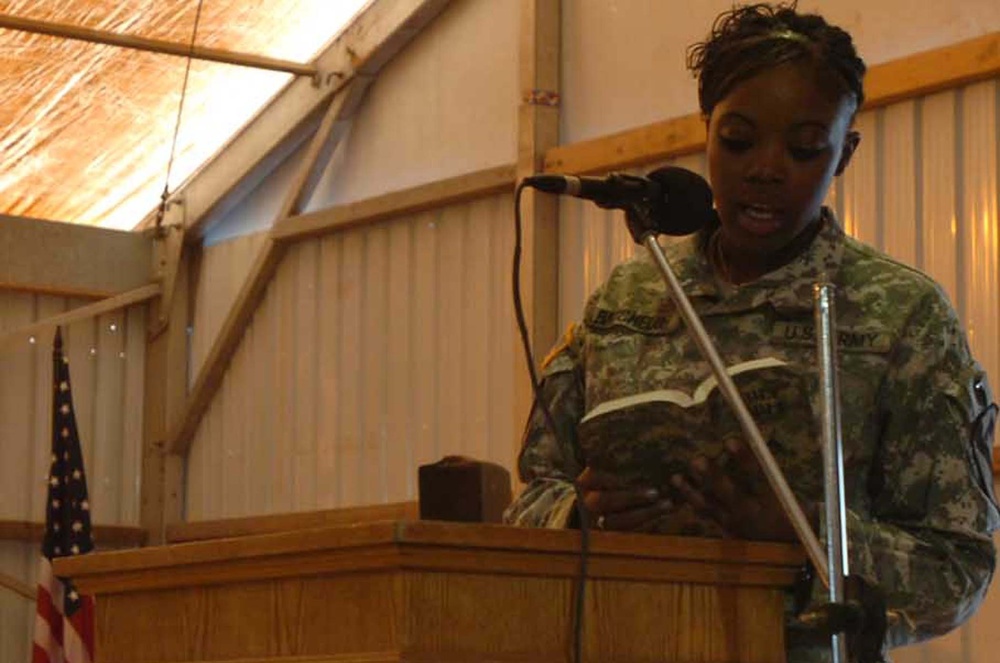Baqubah Soldiers Gather To Remember Sept. 11