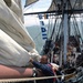 Chief Petty Officer Selectees Man the Sails of USS Constitution