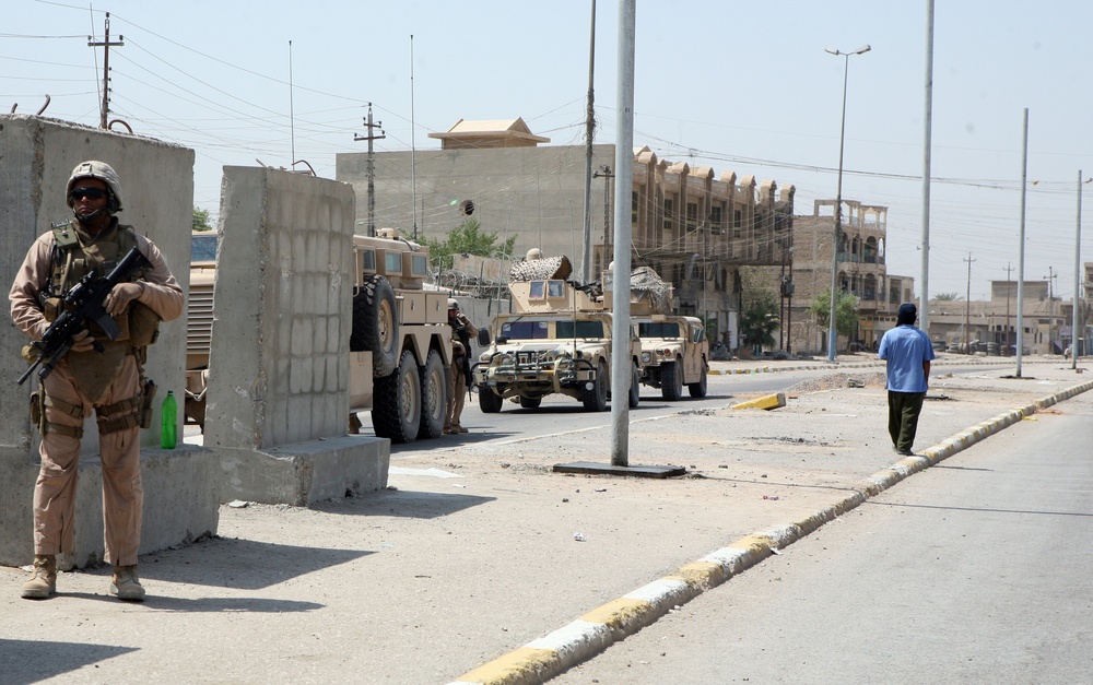Security Provided in Fallujah, Iraq