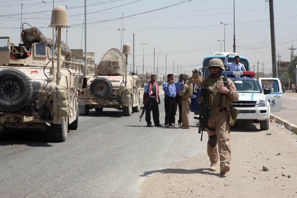 Security Provided in Fallujah, Iraq