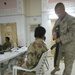 Iraqi policemen attend small arms weapons intructor course