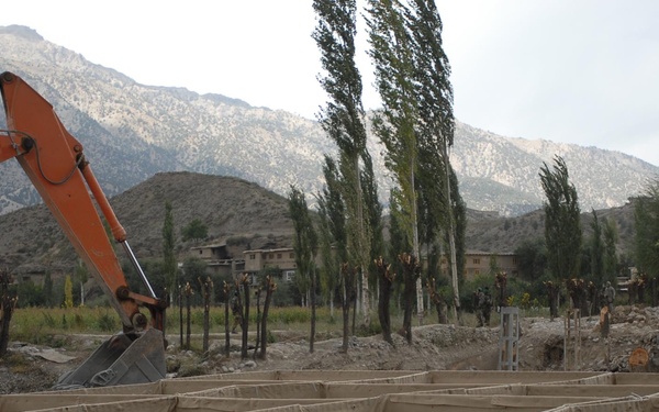 Constructing the cornerstones of the Jaji bridge