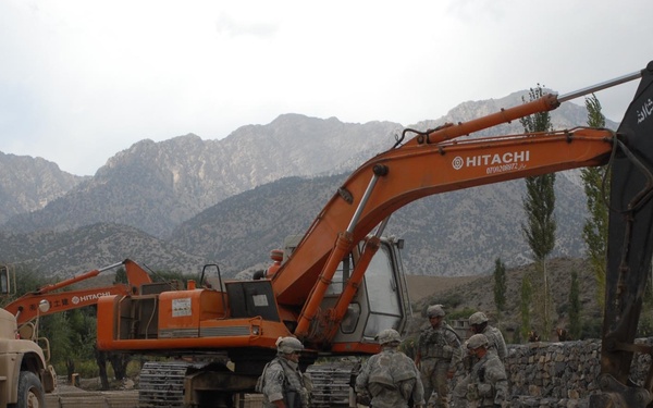 Constructing the cornerstones of the Jaji bridge