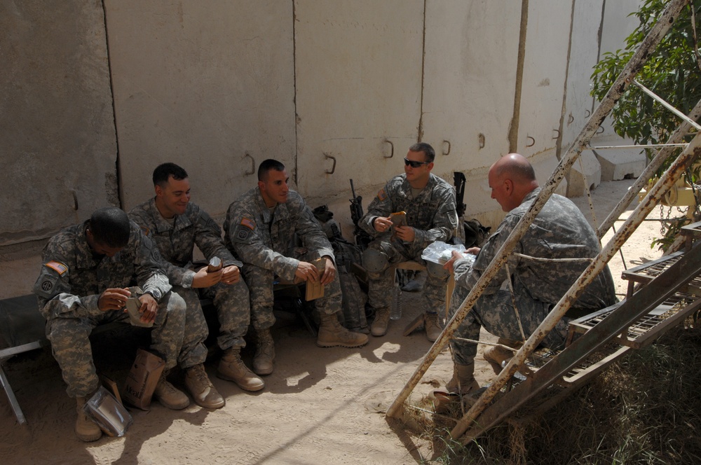 82nd Airborne, MNC-I Sgt. Maj. in Siniyah