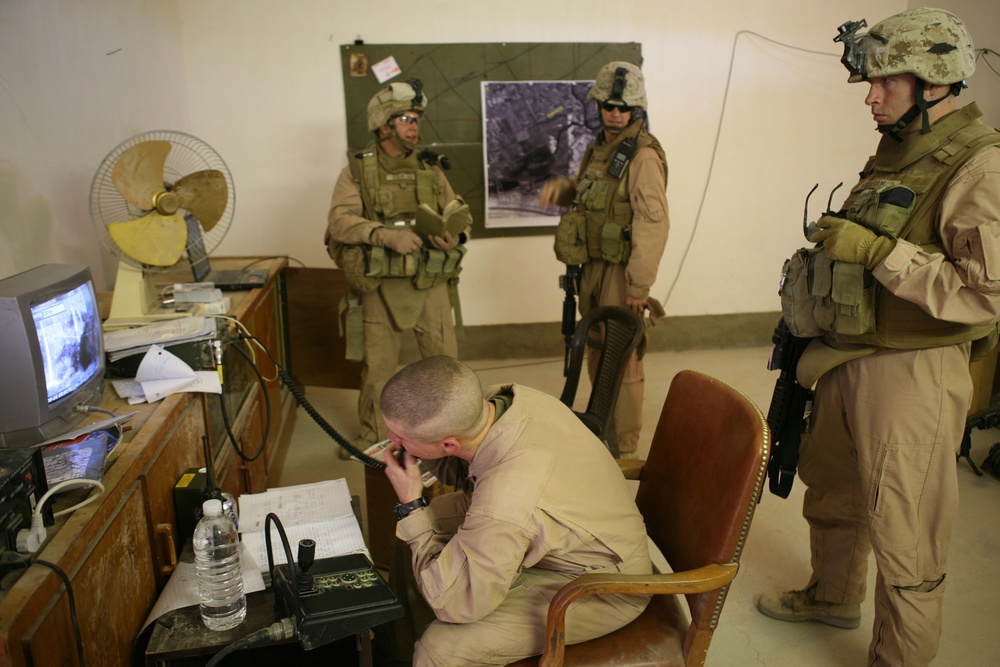 Marines Travel to Forward Operating Base Riviera