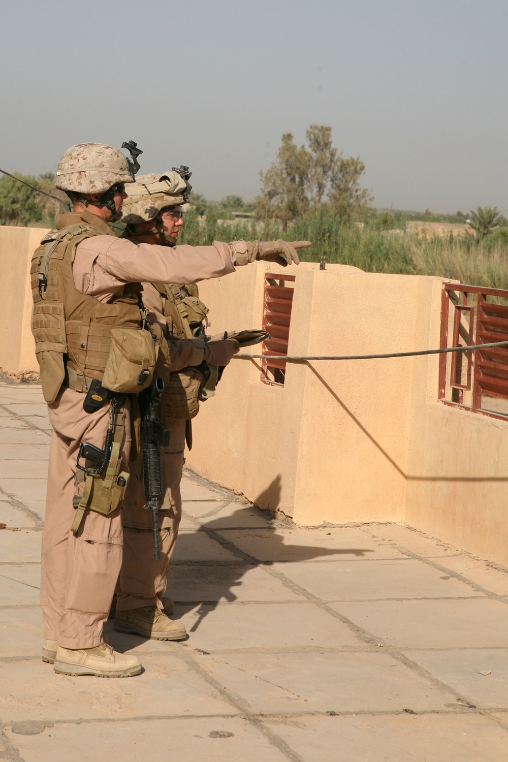 Marines Travel to Forward Operating Base Riviera