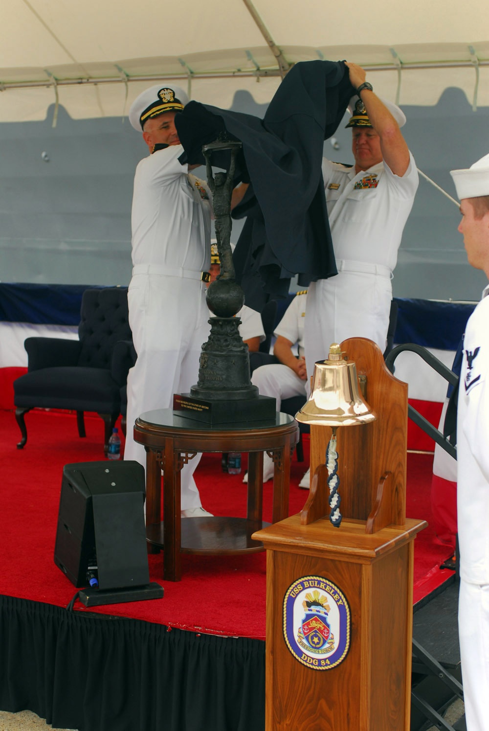 USS Bulkeley's Arizona Memorial Trophy Presentation