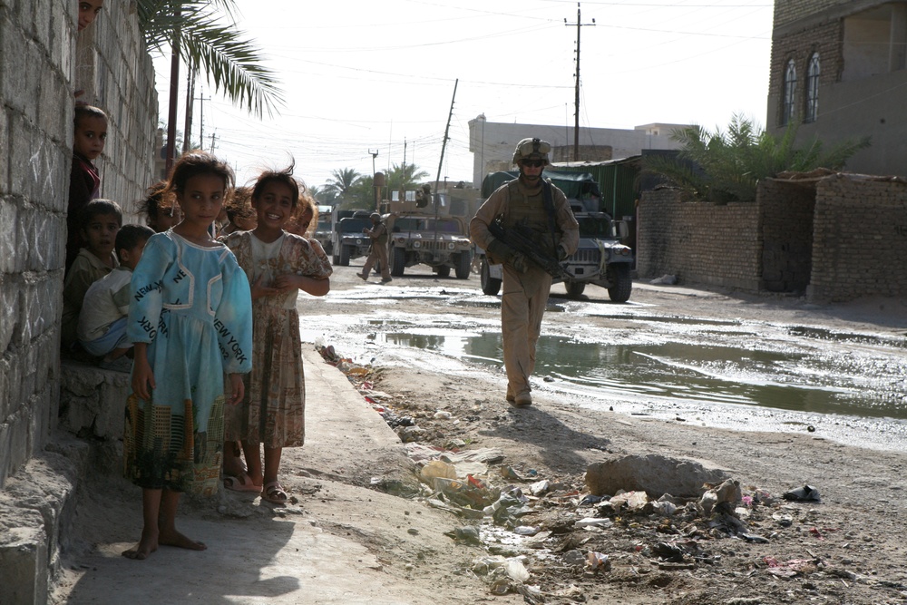 Regimental Combat Team 6 Patrols Fallujah