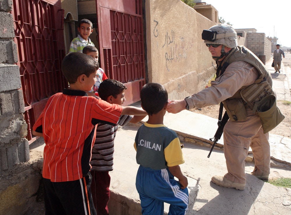 Regimental Combat Team 6 Patrols Fallujah