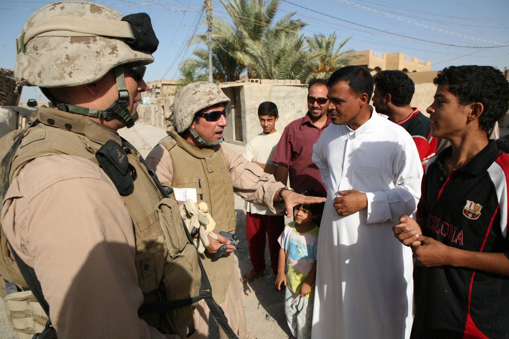 Regimental Combat Team 6 Patrols Fallujah