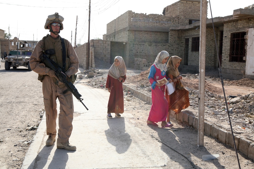 Regimental Combat Team 6 Patrols Fallujah