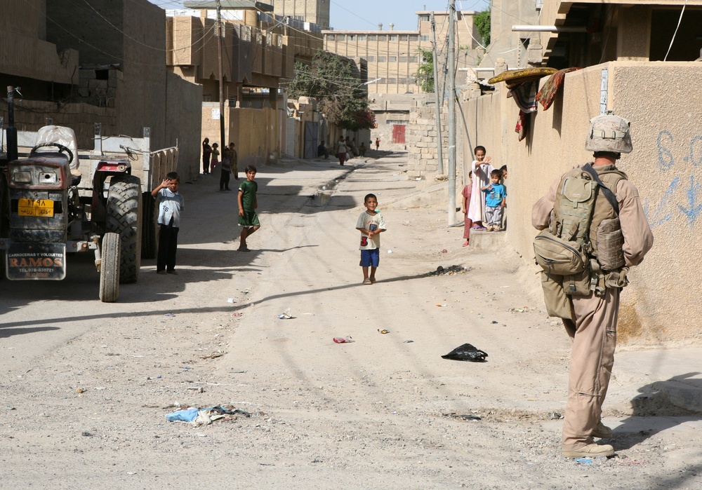 Regimental Combat Team 6 Patrols Fallujah