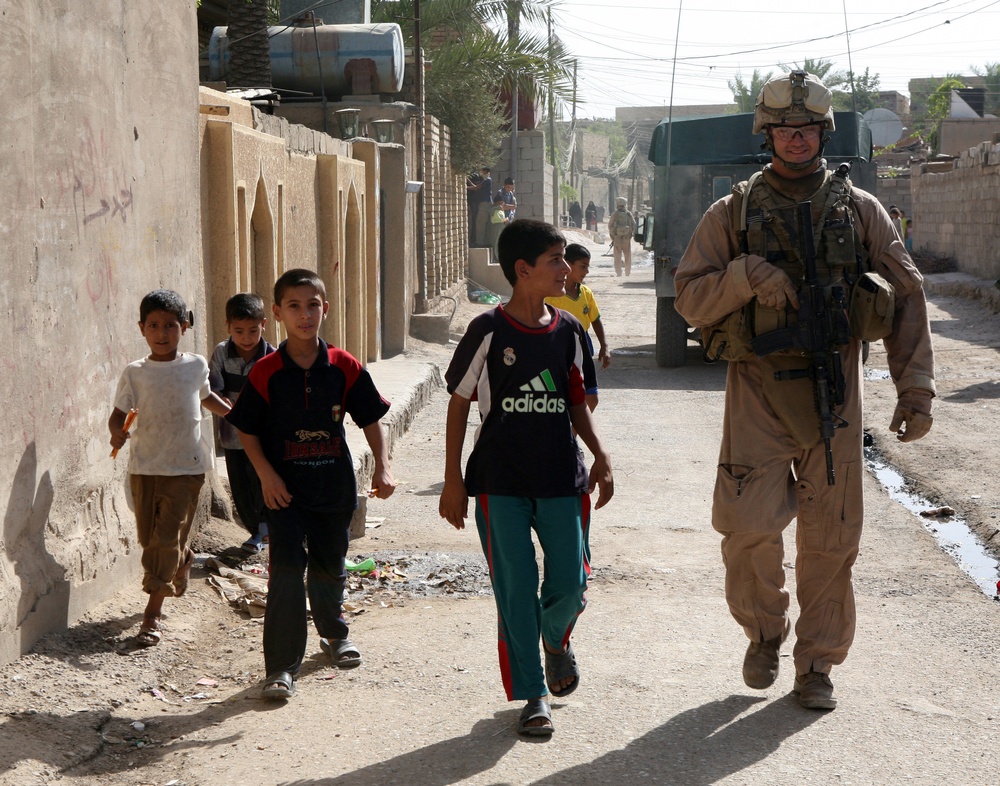 Regimental Combat Team 6 Patrols Fallujah