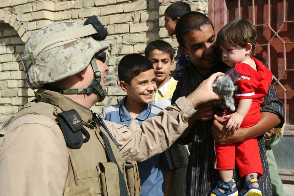 Regimental Combat Team 6 Patrols Fallujah