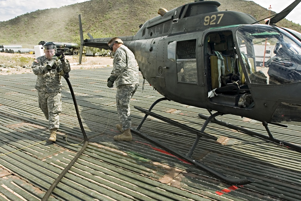 Refuelers Keep Southwest Border Aviation in the Sky