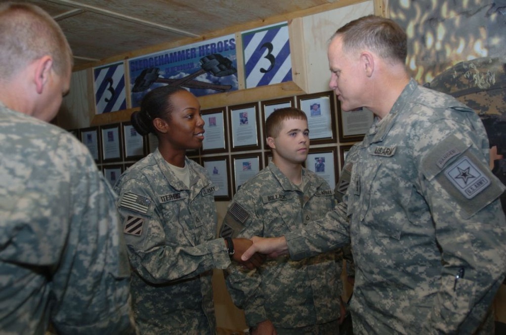 Army Chief of Chaplains preaches to 3rd BCT religious leaders