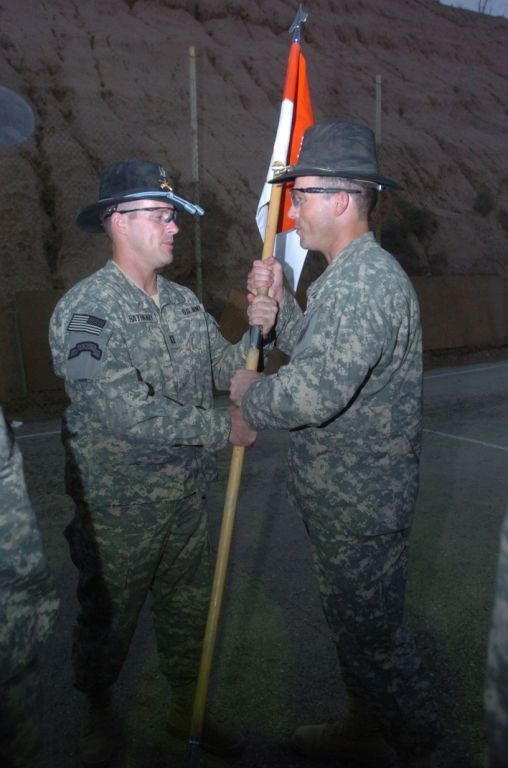 3-1 Cavalry Soldiers welcome new troop commander