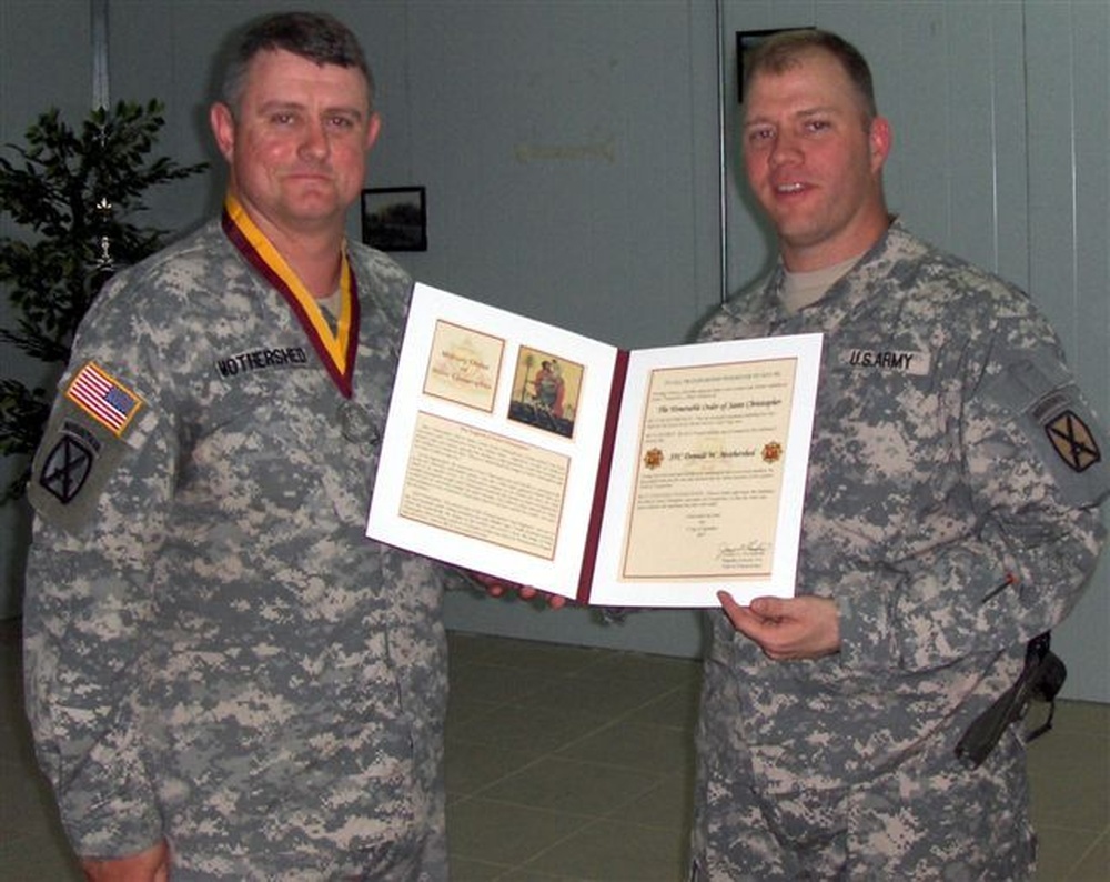 DVIDS - Images - Logistics NCO receives honorary award