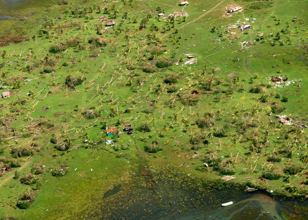 U.S. Navy provides disaster relief to regions damaged by Hurricane Felix