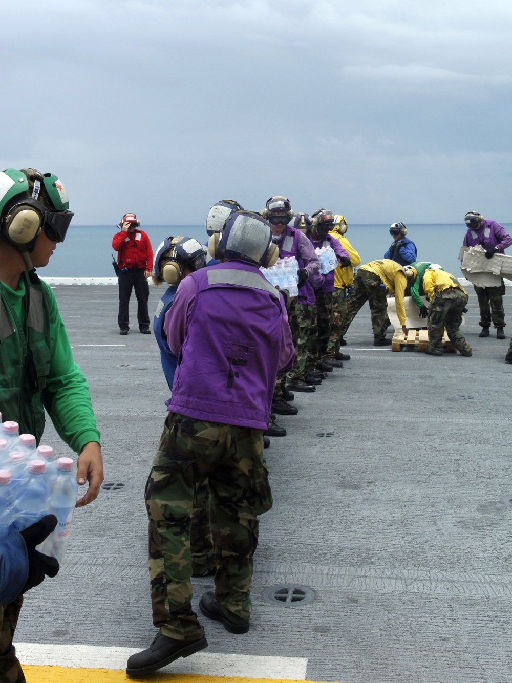 U.S. Navy Provides Disaster Relief to Regions Damaged by Hurricane Felix