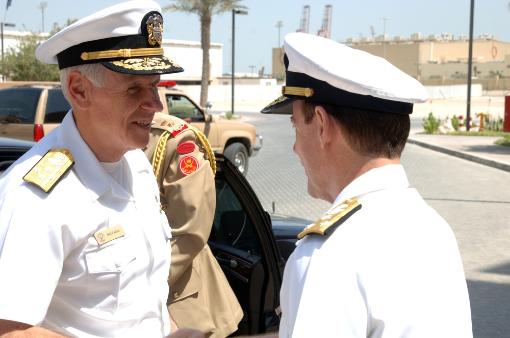 Fallon Visits Bahrain